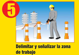 SEÑALIZAR LA ZONA DE TRABAJO