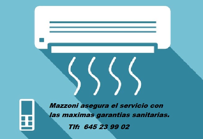 Mazzoni asegura el servicio con las maximas garantias sanitarias.