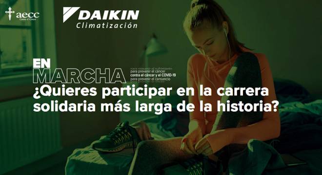 Daikin se suma a la carrera más larga de la historia organizada por la AECC